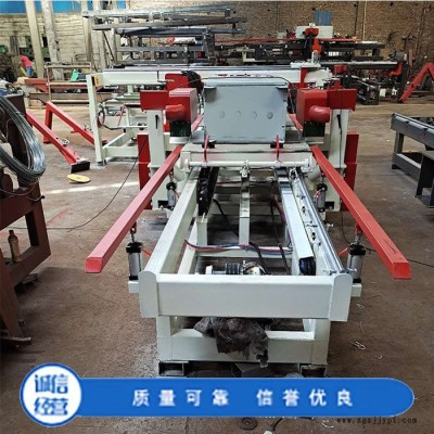 发泡水泥切割锯 自动送料四边切割锯 pp中空塑料模板四边锯图5