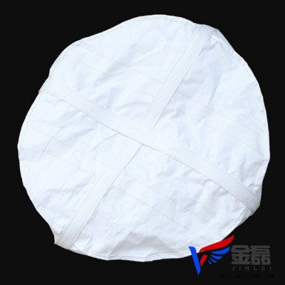 吨袋 白色太空袋吨包集装袋 110*110cm全新料吊带托底大口圆吨袋 PP塑料编织袋图4