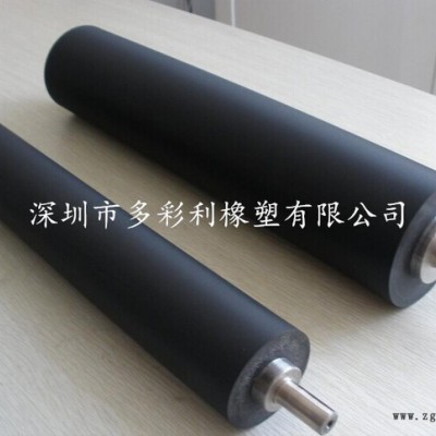 供应包胶滚筒加工，钢辊包胶，深圳聚氨酯包胶价格图1