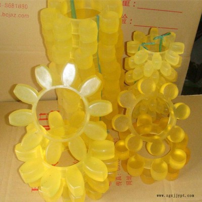 浩铭 梅花型弹性联轴器缓冲垫 聚氨酯梅花垫 聚氨酯橡胶制品图3