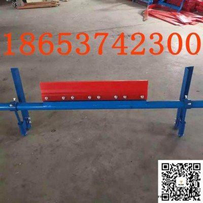电厂皮带带宽1.6米二道清扫器 P型清扫器 聚氨酯橡胶刮刀清扫器图6