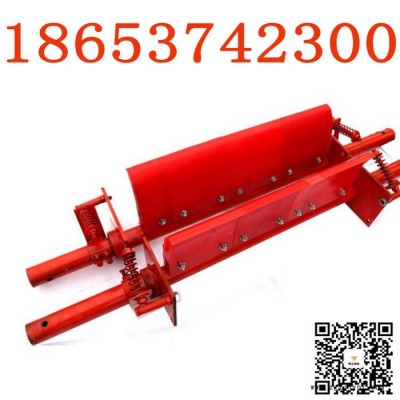 聚氨酯橡胶刮刀清扫器 电厂输送带带宽1200mm恒压式H型清扫器图3