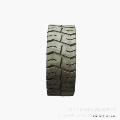 直销橡胶实芯轮 耐高温 耐酸碱 汽车牵引胶轮 聚氨酯包胶图2