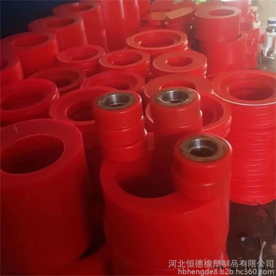 浇注聚氨酯减震块 耐磨pu轨道滑槽 聚氨酯减震橡胶 牛筋胶板图2