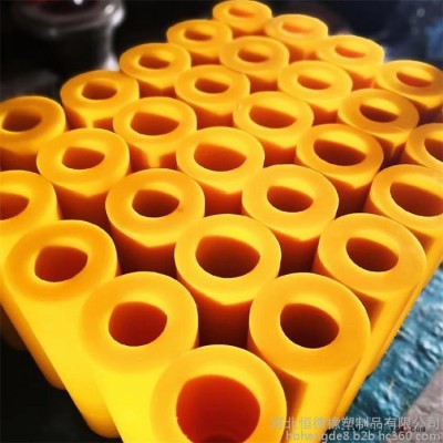 浇注聚氨酯减震块 耐磨pu轨道滑槽 聚氨酯减震橡胶 牛筋胶板图3