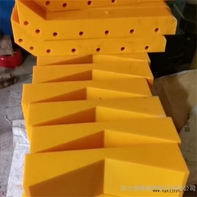 耐磨聚氨酯V型垫块 机械轨道聚氨酯传动垫块 聚氨酯减震块 pu传送轮图2