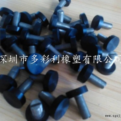 深圳长期供应螺丝包胶，包胶螺丝，螺丝挂胶，异形螺丝包胶图2