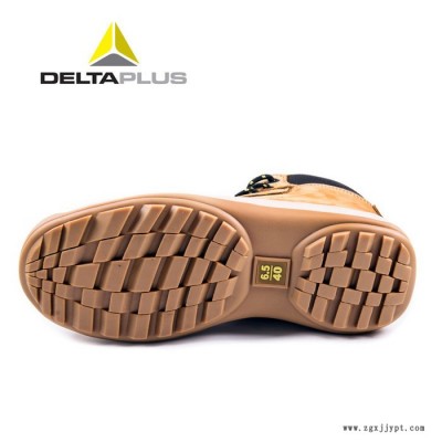 DELTA/代尔塔301912户外系列安全鞋 磨砂皮面 聚氨酯橡胶复合鞋底 SRC级防滑 HRO级耐热接触