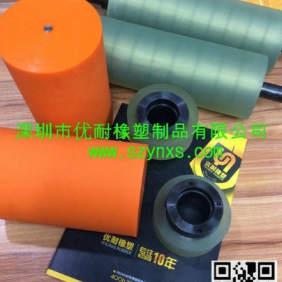 包胶托辊    聚氨酯固化剂  优力胶成型 聚氨酯橡胶图3