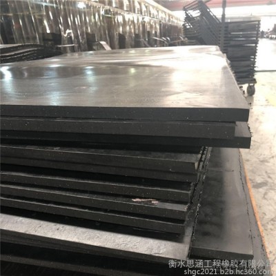 思涵 丁晴软木橡胶板厂家 定制耐油橡胶软木板 三元乙丙黑色橡胶板图2