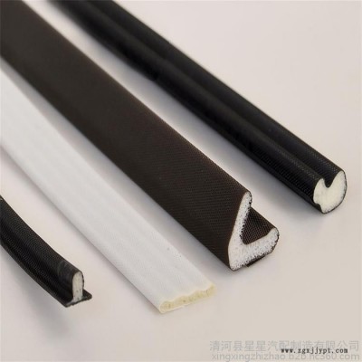 厂家供应车门海绵密封条骨架密封条包边橡胶带钢芯图4