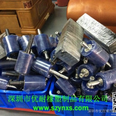 印刷轮包胶   聚氨酯底  优力胶垫片 聚氨酯橡胶图2
