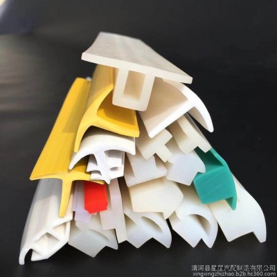 厂家供应阻燃胶条软硬装饰边条图1