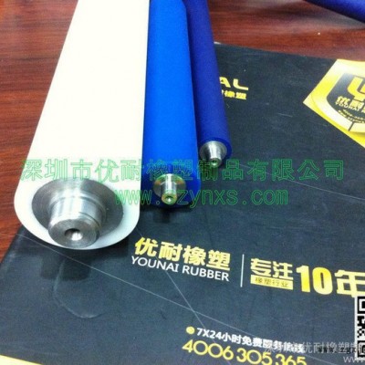 车轮包胶  聚氨酯包胶   红色优力胶棒 聚氨酯橡胶图3