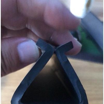 星星供应防火门窗桌椅子密封条 骨架密封条包边橡胶带钢芯图2