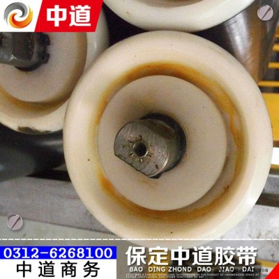 厂家定做矿用尼龙聚氨酯橡胶高分子吊挂三联辊子专业生产定做立棍槽型摩擦锥形调心平行上下皮带输送机烤漆喷漆异形漆喇叭抗静电托图7