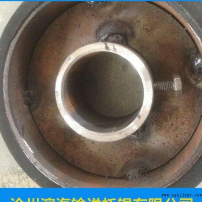 滨海输送托辊 003 实力橡胶滚筒 大直径动力辊筒  聚氨酯橡胶滚筒图2