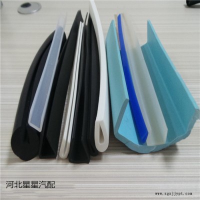 厂家供应车门挡水条工字形密封条烫口机胶条图1