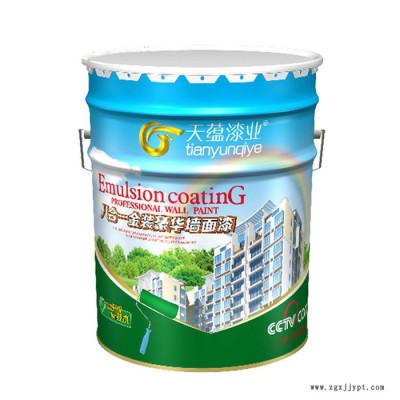 山东天蕴 乳胶漆品牌 墙面乳胶漆 家用乳胶漆 使用寿命长厂家批发图1
