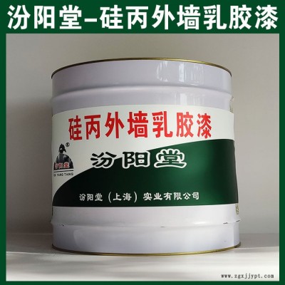 硅丙外墙乳胶漆，汾阳堂，硅丙外墙乳胶漆，耐久性好，与后道漆附着好！图1