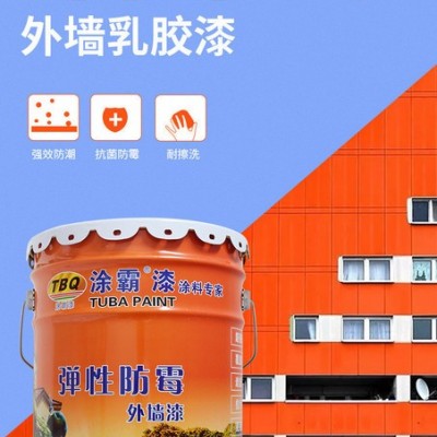 广东晴雨外墙乳胶漆批发 选涂霸防水防霉乳胶漆图6