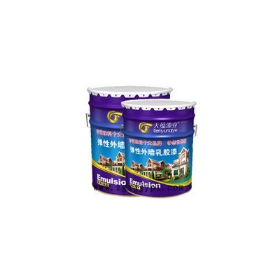 天蕴乳胶漆品牌 外墙乳胶漆 弹性拉毛漆 批发定做图5