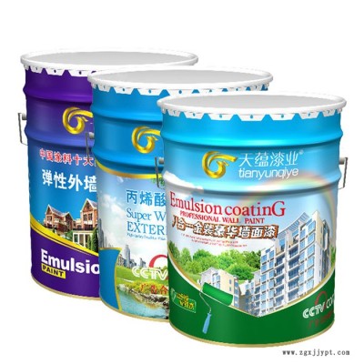家用乳胶漆 耐候性乳胶漆 弹性拉毛漆 厂家供应图3