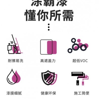 广东墙面乳胶漆价格 室内家用乳胶漆 净味内墙乳胶漆批发价格图7