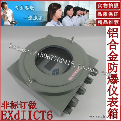 BYB-T380X380X180铝合金防爆仪表箱EXdIICT6 防爆温控仪表箱IIC图2