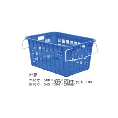 东莞深圳惠州白色胶篮塑料箱加厚胶框周转筐塑料箱图6