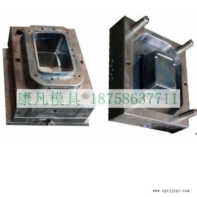 塑料整理箱模具  塑料工具箱模具 收纳盒模具 筐子模具图7
