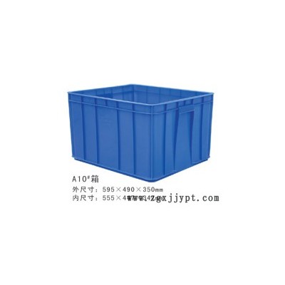 东莞厚街虎门长安塑胶玩具周转箱13号鹏威胶箱胶箩卡板配盖子胶盆 配盖子塑胶箱 塑胶周转箱图4
