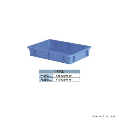 东莞惠州深圳广州蓝色红色黄色塑料周转筐箱免检环保塑胶箱 塑料方盘图6