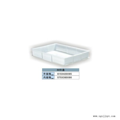 东莞惠州深圳广州蓝色红色黄色塑料周转筐箱免检环保塑胶箱 塑料方盘图2