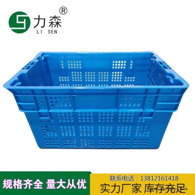 塑胶周转筐生产厂家批发 塑胶周转箱 仓储物流塑胶筐价 塑料箱价格图2