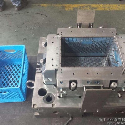 双丰模具塑料模具,塑料箱模具,胶筐模具,水果箱模具,模具图6