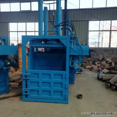 废纸废旧塑料瓶打块机双缸废纸打包机型号 塑料瓶生活垃圾压缩机图5