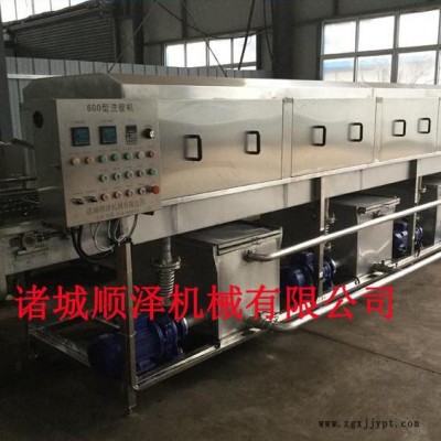 周转筐清洗机 塑料盒喷淋清洗机 风干式自动控温洗筐机 全自动清洗线图2