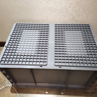 瀚恒EU4366 塑料箱 塑料物流箱 周转筐 塑料蔬菜水果箱 物流周转箱 加厚转运筐框子图3