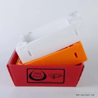 超盛塑料防静电周转箱 蓝色加厚工业胶框 周转筐 定制PP塑料箱图3