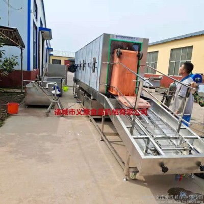 义康牌XKJ-6000型  鸡柳盘清洗机  塑料盒清洗机 餐盘去污清洗机图3
