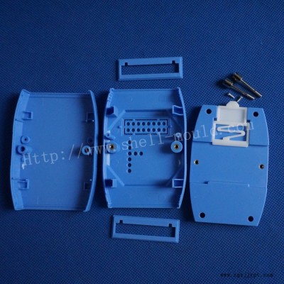 精钢** abs塑料盒 亚当模块盒 磨砂面 100X70X25深蓝  仪器 仪表机箱图1
