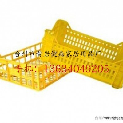 开塑料储物箱模具 啤酒箱物流箱子模具 黄岩模具厂 塑料模图2