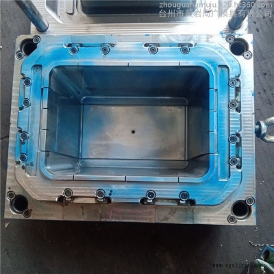 黄岩箱子模具工厂供应手提箱子模具 手提盒模具 手提塑料箱模具 储物盒模具图5