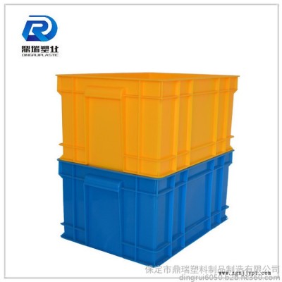 山西鼎瑞大号家用整理箱塑料 /周转箱批发/蓝色加厚加盖子塑料周转箱储物箱图8