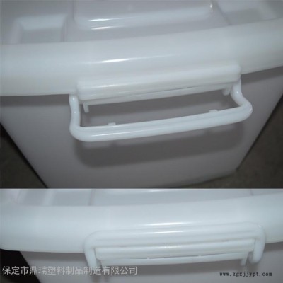 鼎瑞2号塑料餐具消毒箱　河北**塑料周转箱收纳整理箱餐具箱图3