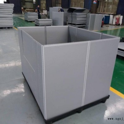 套盖塑料中空板周转箱 pp塑料 中空板包装箱 防水中空板周转箱厂家批发