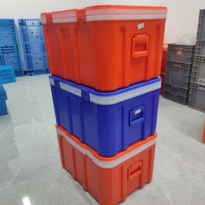 鼎瑞塑业65L保温箱65L食品级冷藏箱 户外快餐外卖箱 PP车载家用冷藏箱 商用外卖大号保温箱 冷链配送箱图3