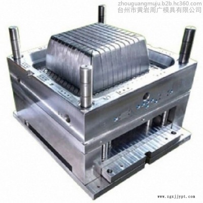 注塑模具设计塑料箱筐模具 桔筐模具 橘筐模具 精密模具加工厂家专业制造商图6