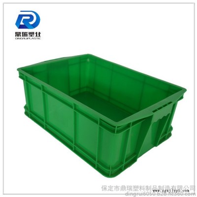 北京鼎瑞周转箱 /周转箱批发/蓝色加厚加盖子塑料周转箱储物箱图6